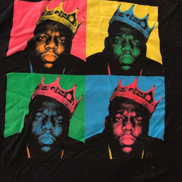 BIGGIE WARHOL T SHIRT - Picture 2 of 2
